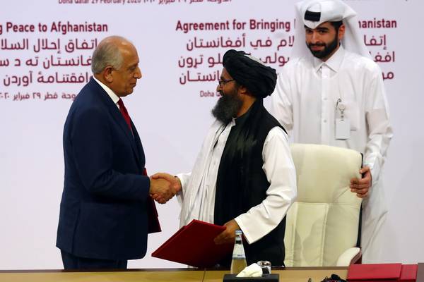United States and Taliban sign Afghanistan peace deal