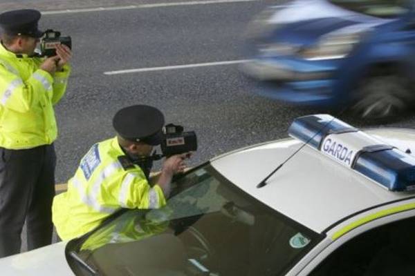Garda begin 24-hour operation targeting speeding