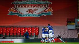 Everton win first derby match at Anfield since 1999