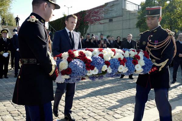 Macron calls 1961 massacre of Algerians in Paris an ‘unforgivable crime’