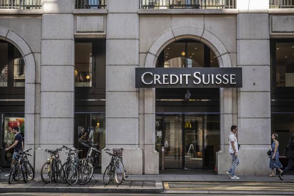 Credit Suisse credit default swaps hit record high as shares tumble