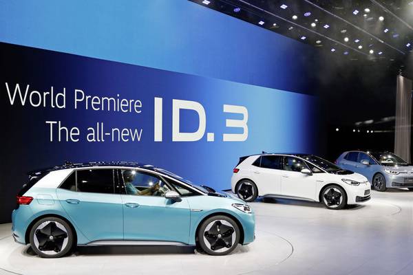 Frankfurt motor show: VW fully reveals its ID3 electric hatchback