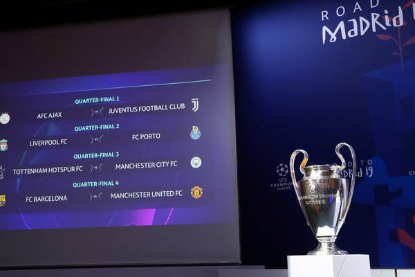 Champions League draw: United face Barca while Liverpool pull Porto