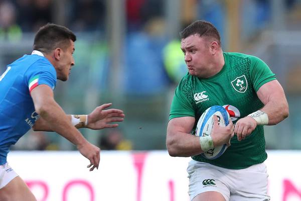 New Ireland frontrow among expected changes for Italy trip