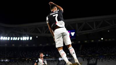 Ronaldo double moves Juventus closer to Serie A title
