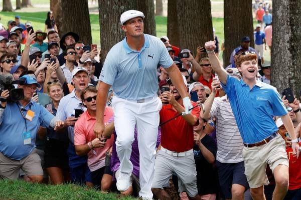 Bryson DeChambeau fails to keep up stunning start after back-to-back eagles