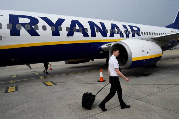 Talks stall between Ryanair and Irish pilots’ union