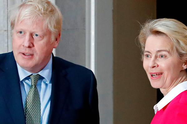 Johnson and von der Leyen agree importance of finding Brexit deal