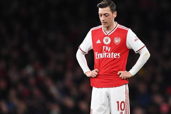 Arsenal kit still on sale in China despite Ozil’s Uighur comments