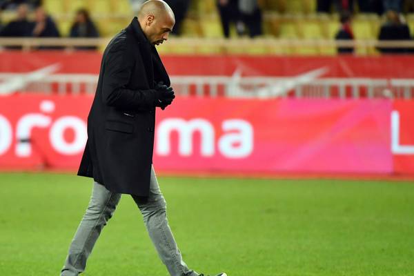 Monaco suspend Thierry Henry as manager after dismal spell