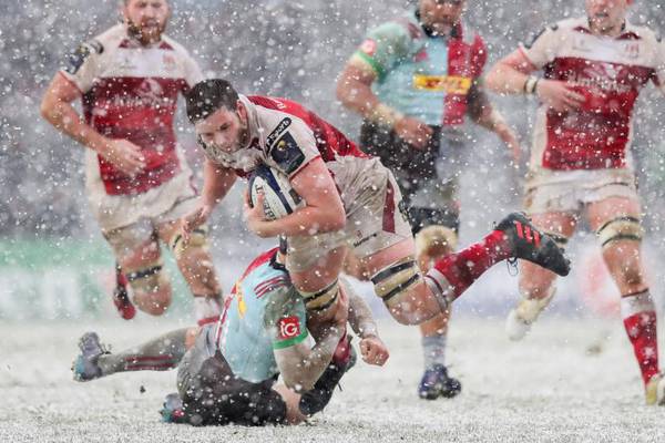 Ulster grind it out at a snowy Stoop to see off Harlequins