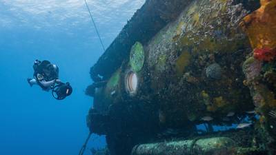 Irish scientist speaks by live link from 20m below sea surface