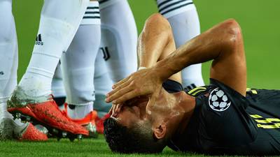 Uefa await referee’s report before making Ronaldo decision