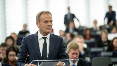 Donald Tusk urges UK to use Brexit breathing space wisely