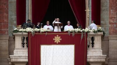 Pope appeals for end to Syrian war in Easter message