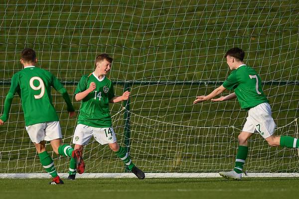 Ireland under-15s get their international careers off to a winning start