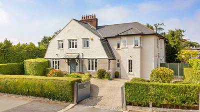 Charming Foxrock home nearing its centenary for €2.15m
