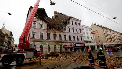 Five injured as Vienna building collapses after reported explosion
