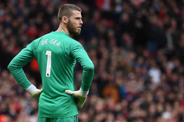 Solskjær sticks by De Gea who is ‘not the reason we’re sixth’