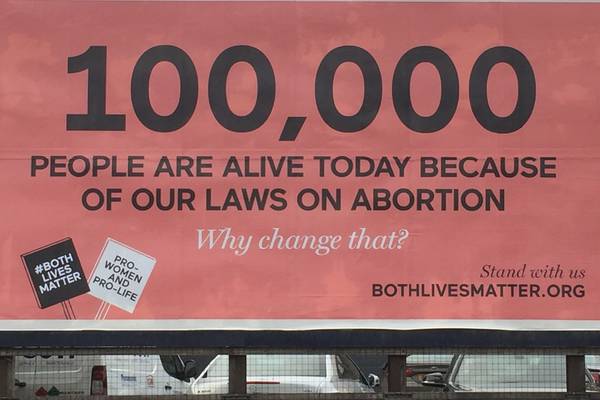 Ad claiming 100,000 lives saved by NI abortion laws ‘accurate’