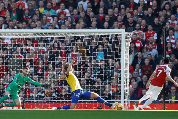 Arsenal’s early double earns a needed win at Southampton