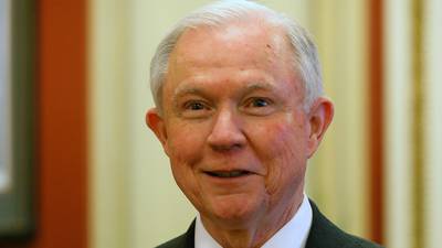 Sessions rejects Trump’s election rhetoric at Senate hearing