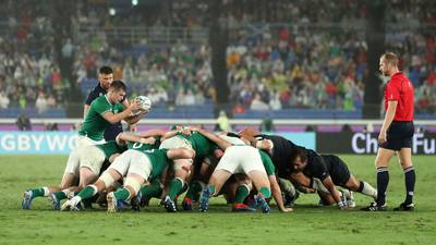 Japan accuse Cian Healy of illegal scrummaging tactics