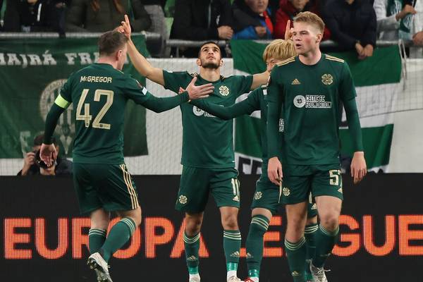 Celtic secure European action past Christmas with victory in Budapest