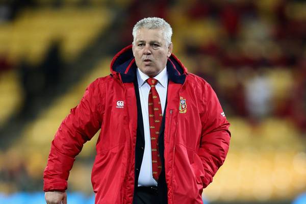 Warren Gatland: Cover players were for cover and no more