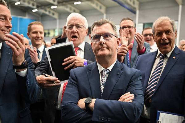 Lagan Valley result: DUP leader Jeffrey Donaldson secures strong win