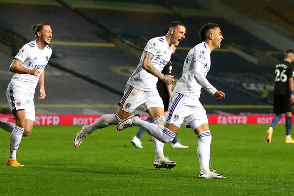 Leeds battle back to take a point from Man City