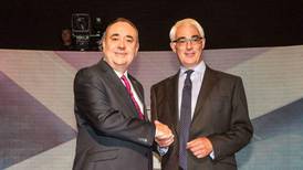 Salmond limps  from head-to-head with Darling