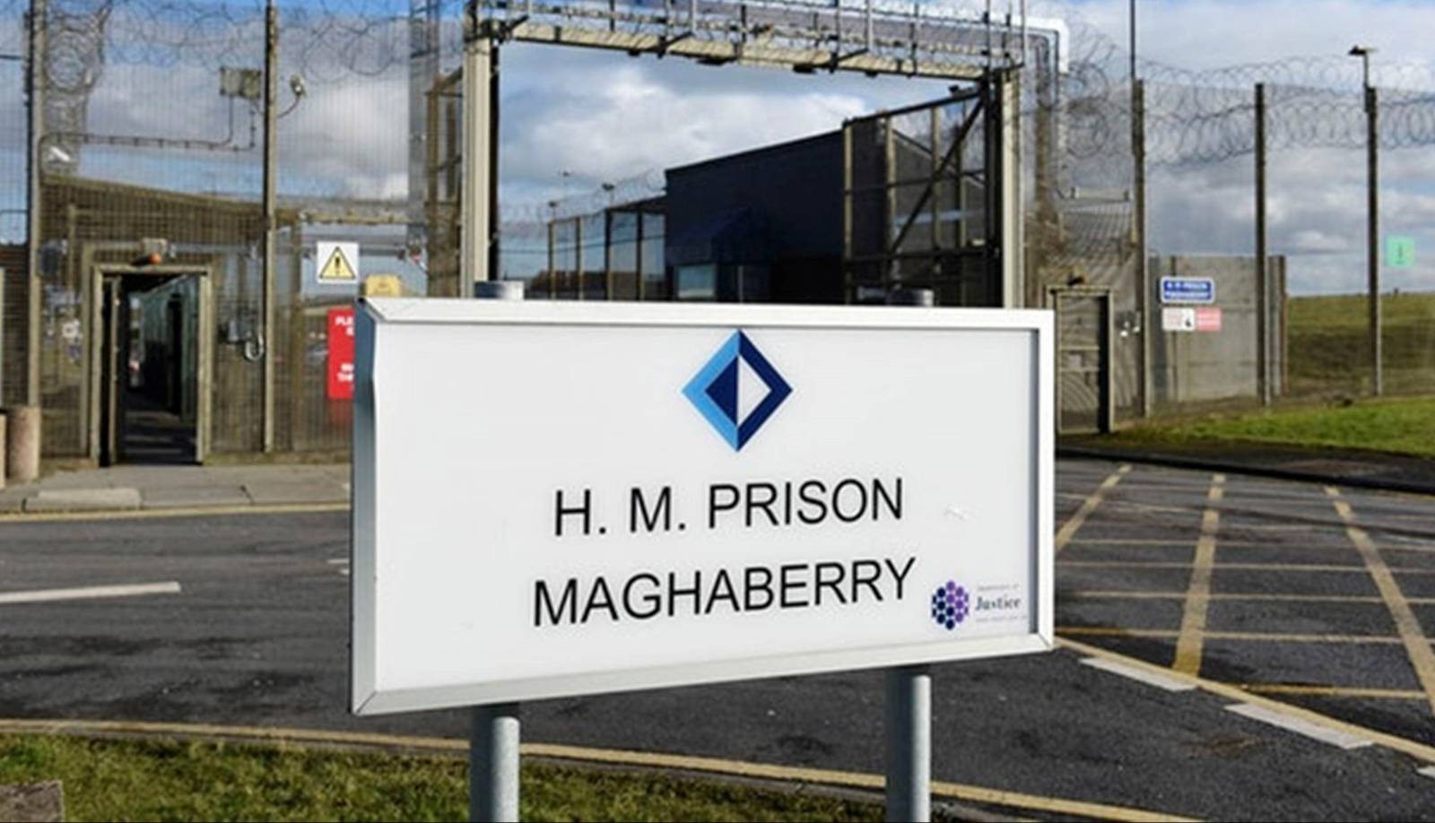 File photo dated 19/11/18 of the entrance to HMP Maghaberry in Co Antrim, Northern Ireland's high-security prison for men which houses a mixture of convicted prisoners and those who are yet to be tried. PRESS ASSOCIATION Photo. Picture date: Wednesday December 26, 2018. See PA story ULSTER Prisoners. Photo credit should read: Michael Cooper/PA Wire