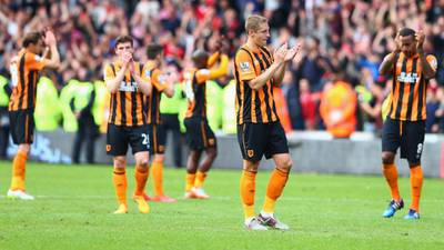 Toothless Tigers relegated after draw with 10-men Manchester United