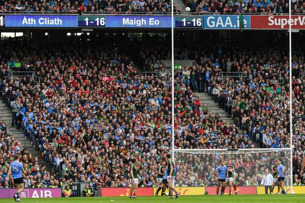 Dublin move out of Mayo’s grasp to cement place among footballing greats