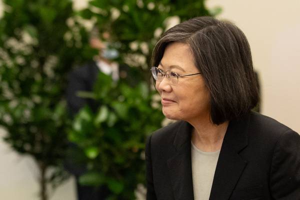 Taiwan president says Chinese threats will not deter her during US stopover