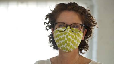 ‘Get creative’: Helen Cody’s guide to making a fabric face mask at home