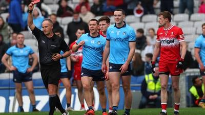 Brian Fenton disappointed to be sent off for first time in his career for club or county 