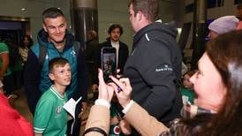 In pictures: Ireland rugby team return home from Rugby World Cup to fans’ welcome at Dublin Airport