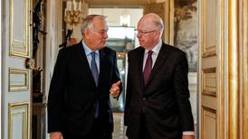 French foreign minister reiterates plans for Israeli-Palestinian  talks