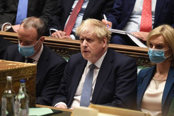 Johnson apology met with deafening silence from Tory MPs
