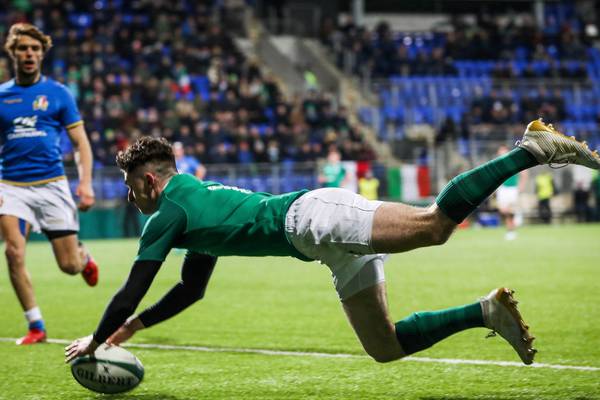 Ireland under-20s made to sweat for tight victory