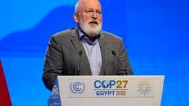 Timmermans arrives at Cop27 to underline EU climate commitments backed by new target