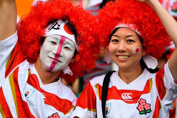 Japan defeat turns into a lose-win situation for Irish fans