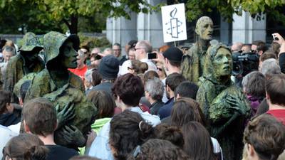 Protest hears calls for Government action on refugee crisis