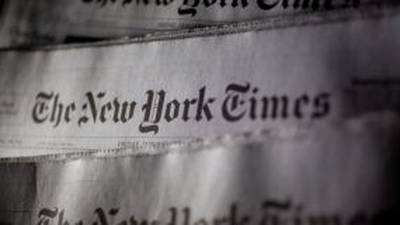 New York Times revenue misses as print ad sales fall again
