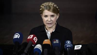 Yulia Tymoshenko in fight for political survival in Ukraine