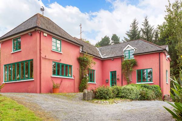 In the pink with sweeping views in Delgany for €1.35m