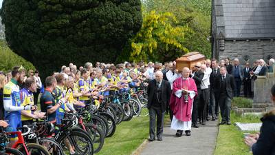 Cyclist’s fatal crash left parish numb, funeral hears