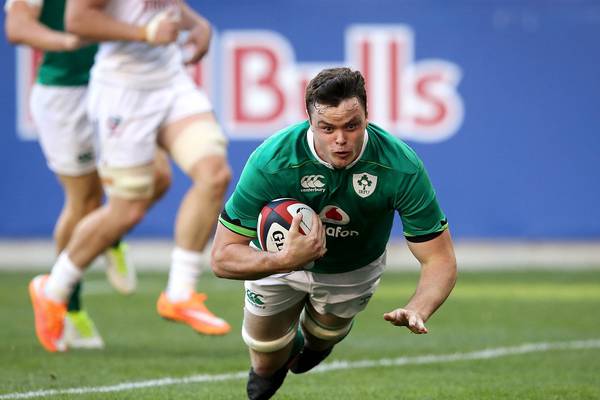 Joey Carbery hits speed bump as Ireland run riot in New Jersey